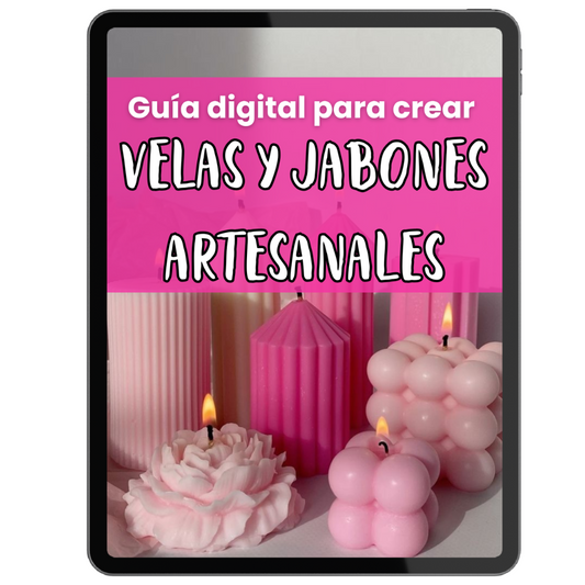 VELAS Y JABONES ARTESANALES: La Guía Definitiva (+8 Bonos + 3 Regalos)